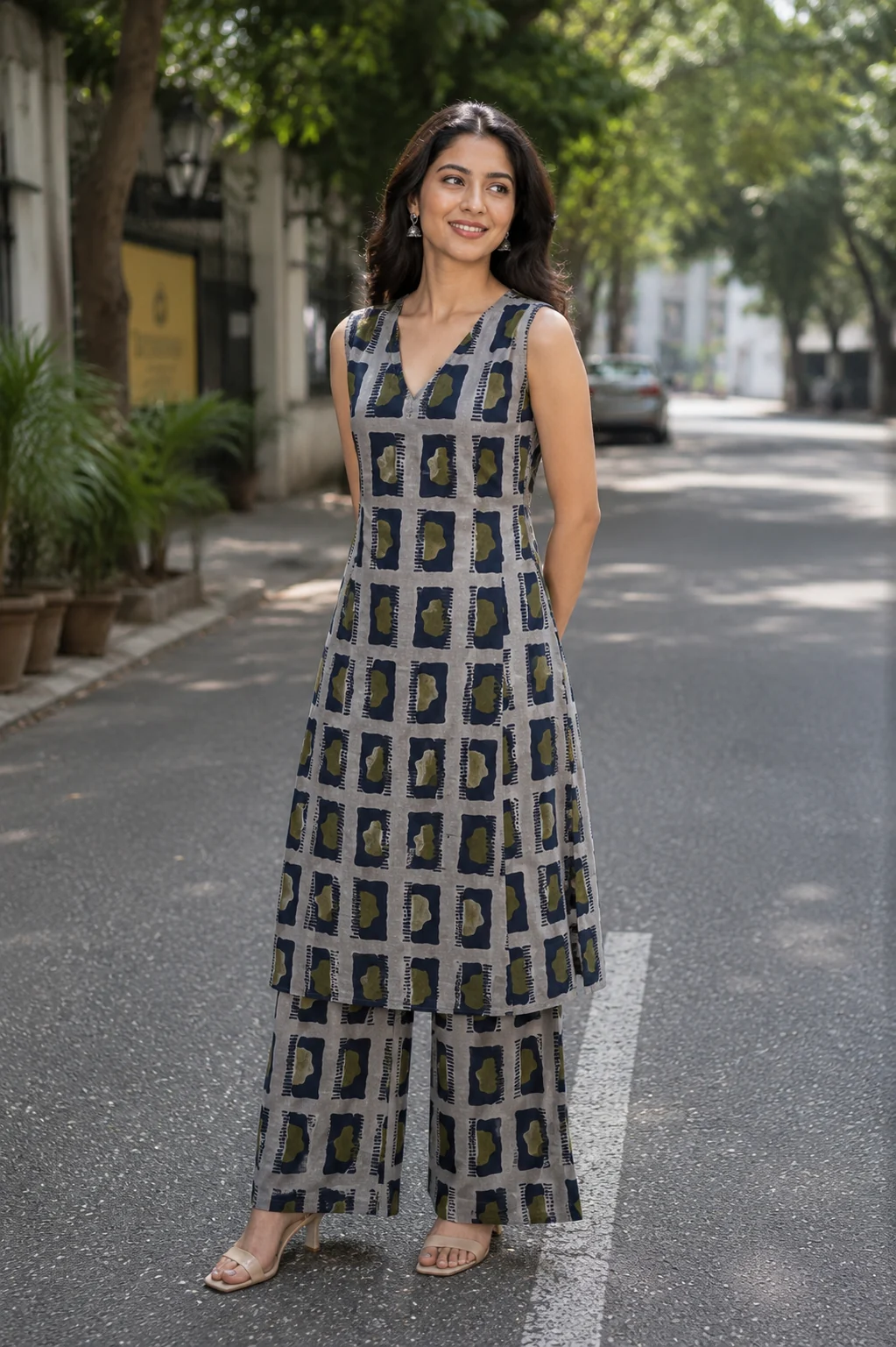 All-Over Digital Print Cotton Set — other